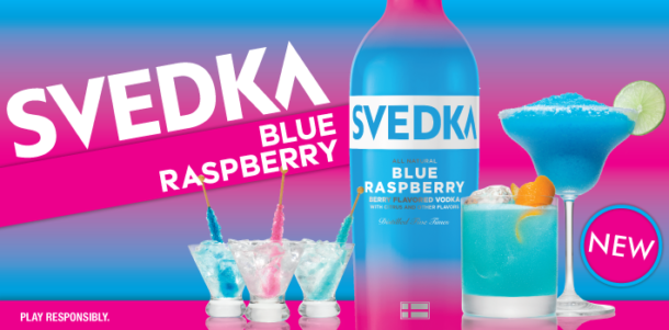 Svedka Blue Raspberry Vodka United Distributors 2717