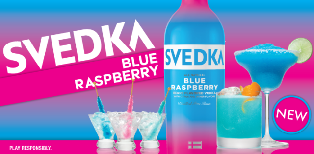 Svedka Blue Raspberry Vodka United